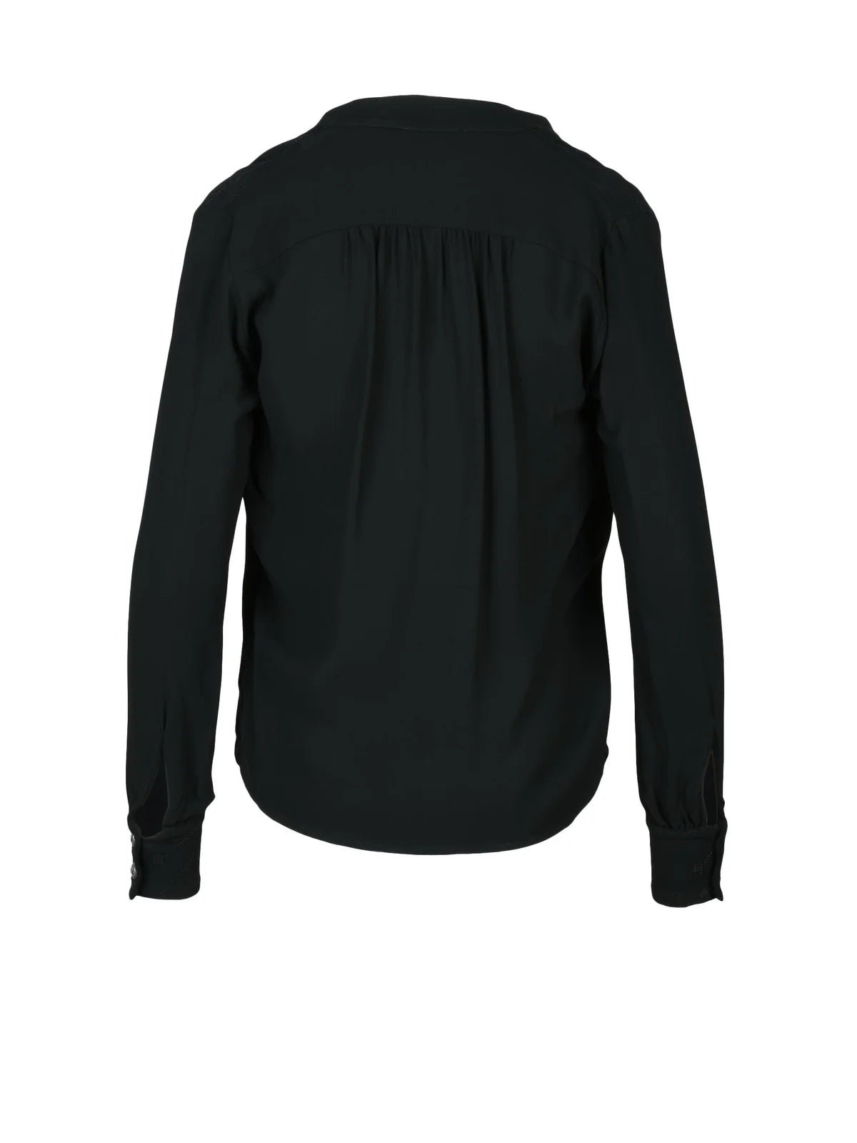 Elisabetta Franchi Blusa Crepe - Nero