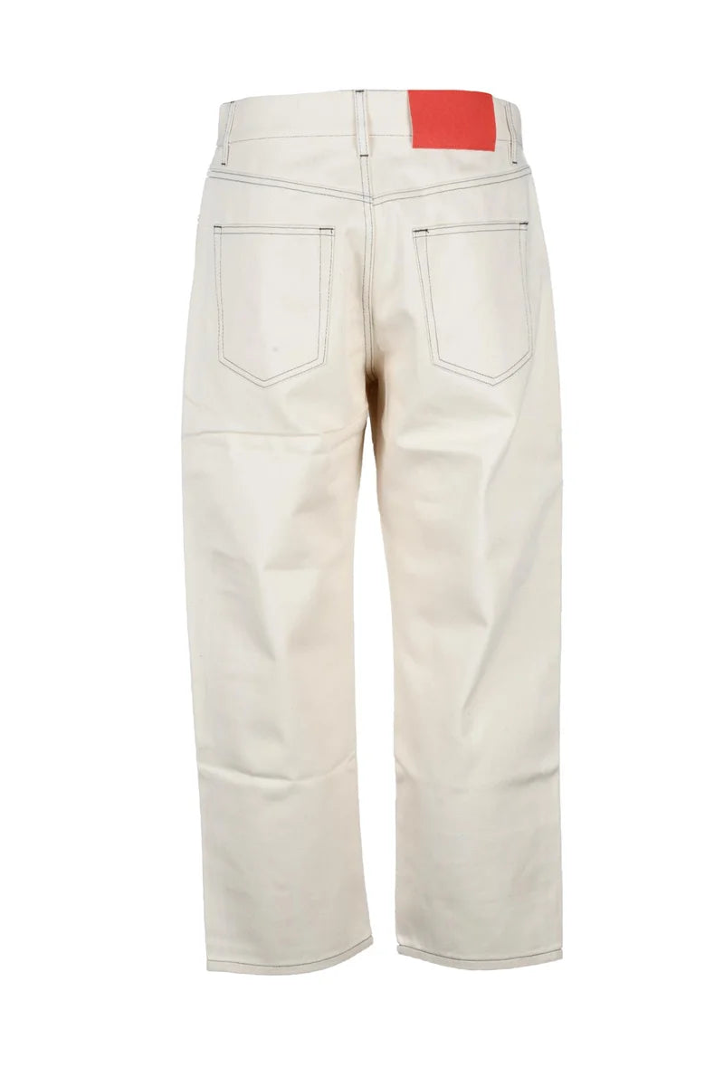 Sunnei Jeans Cotone - Beige