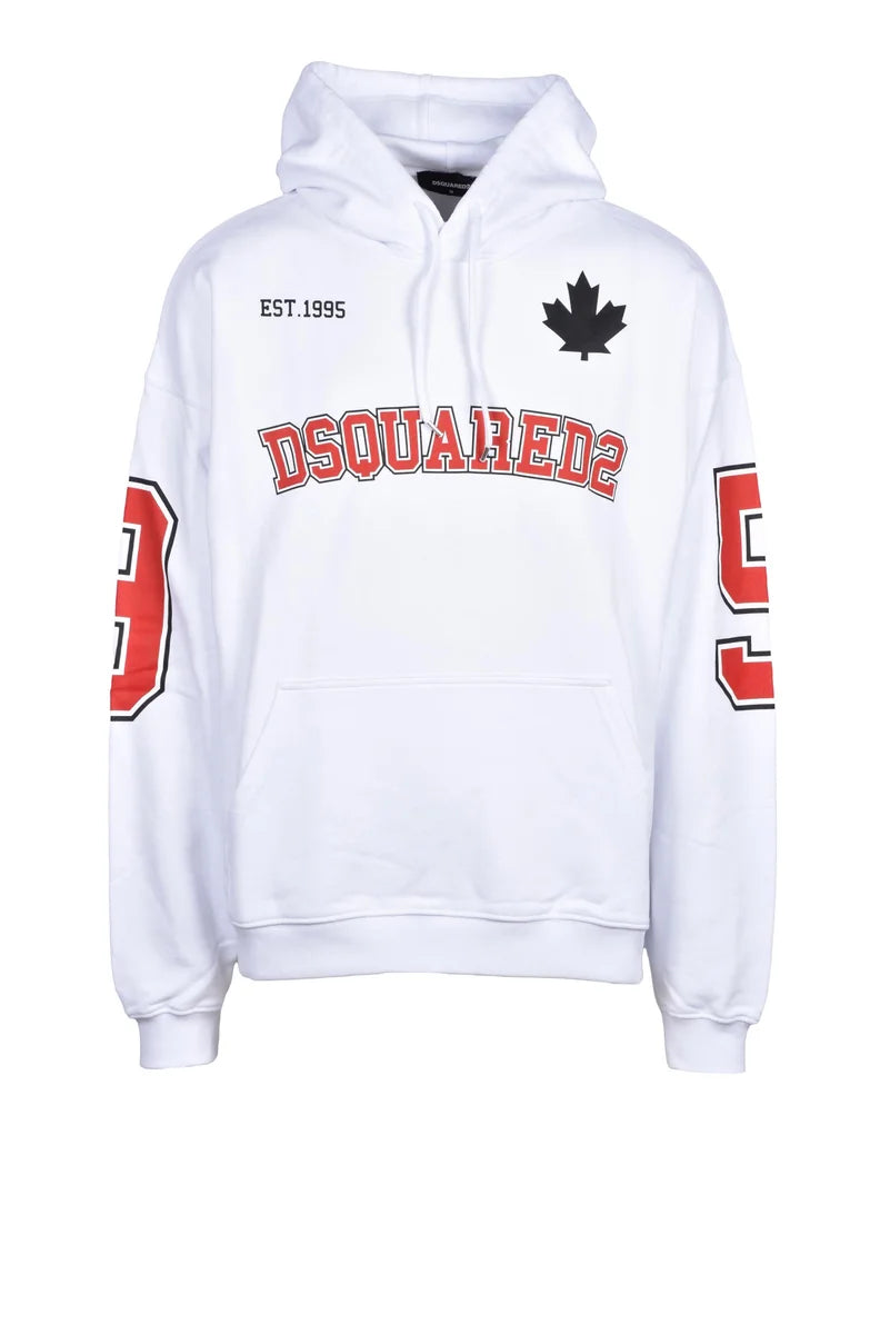 Dsquared2 Felpa Uomo - Bianco