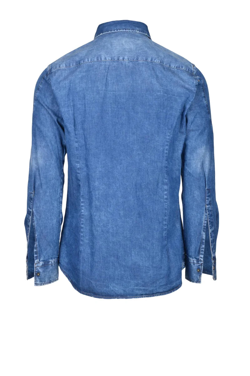 Displaj Camicia Classica - Blu
