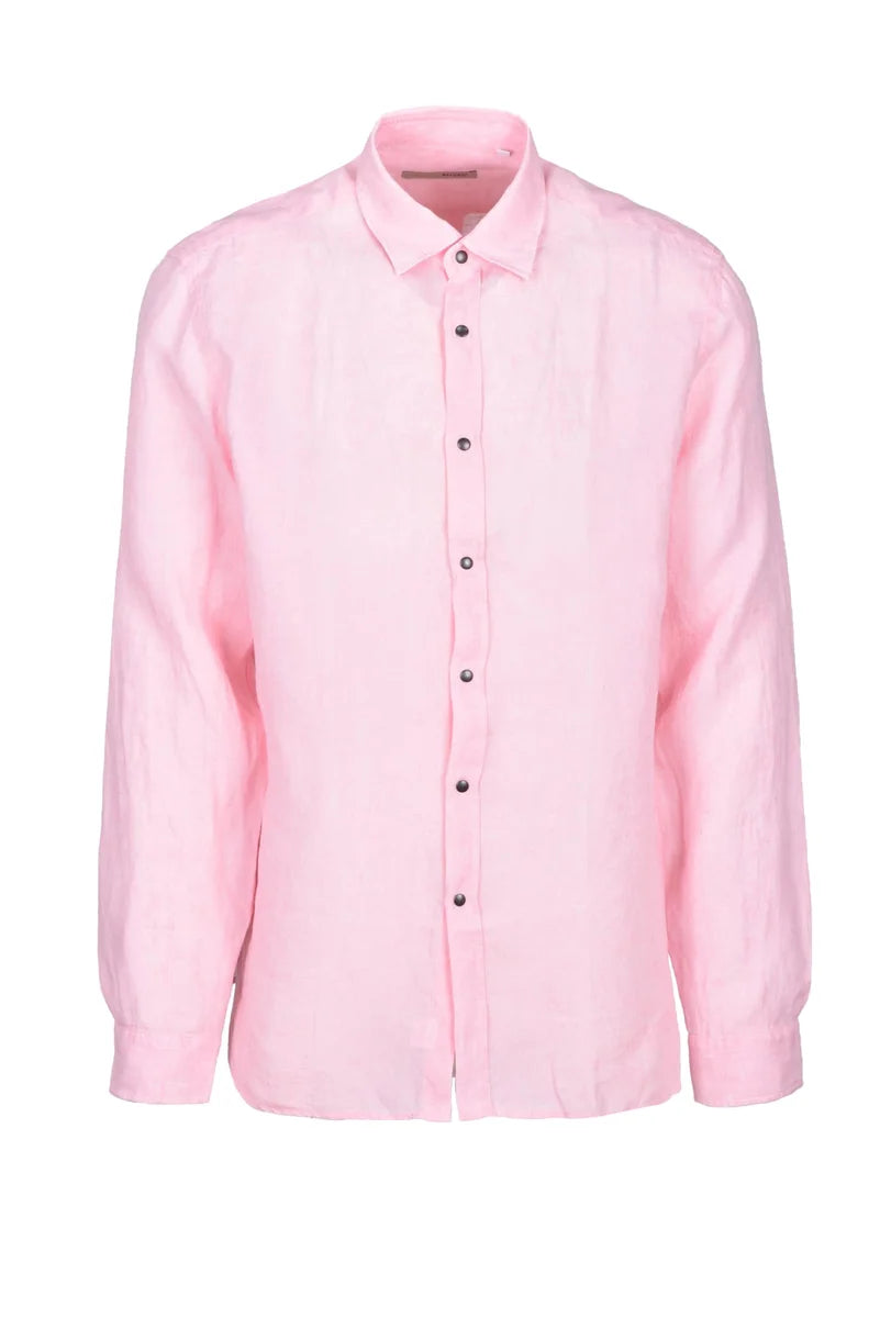 Baturo Camicia Lino - Rosa