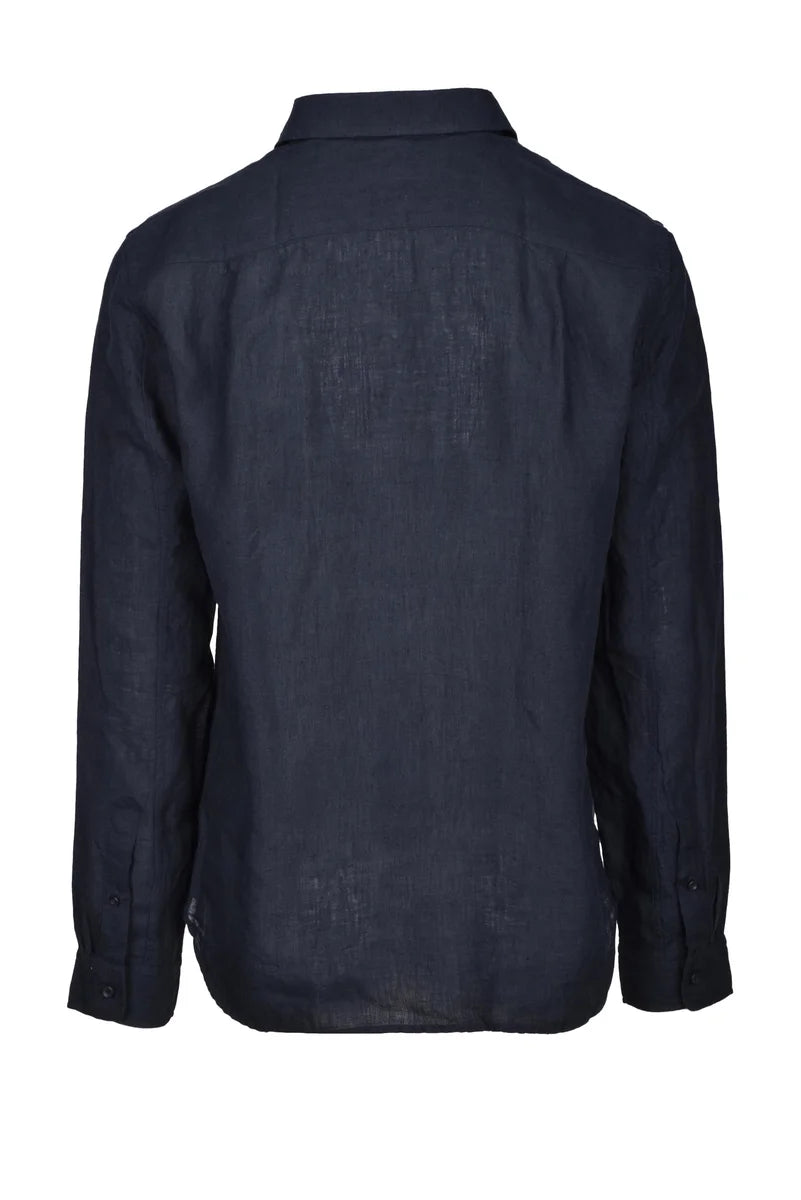 Baturo Camicia Lino - Nero