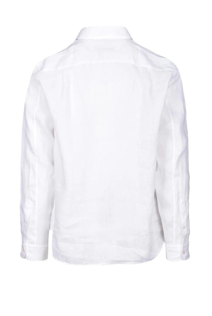 Baturo Camicia Lino - Bianco