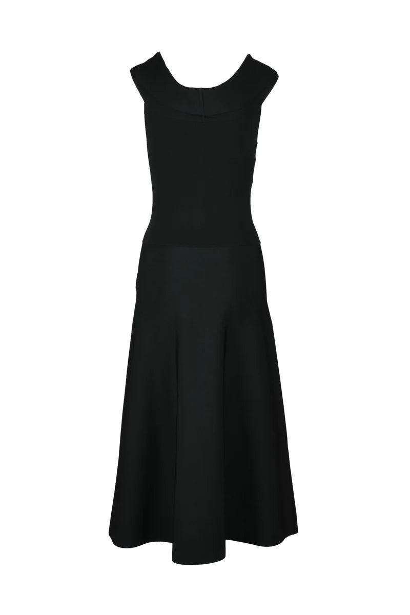 Fabiana Filippi Abito Lungo Svasato - Nero