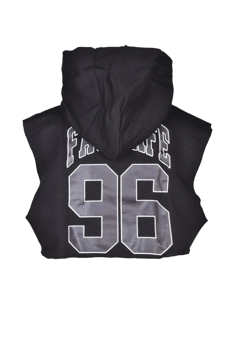D. Rodriguez Top in Cotone - Nero