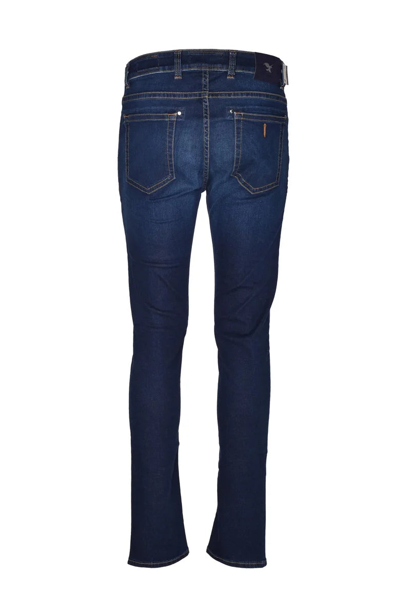 Barmas Jeans Shearling e Lycra - Blu