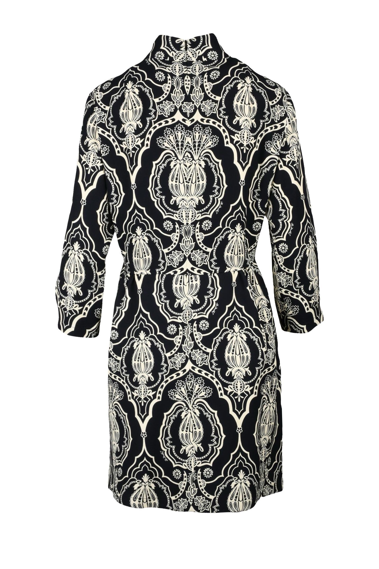 La Double J. Abito Corto Viscosa - Nero/Beige