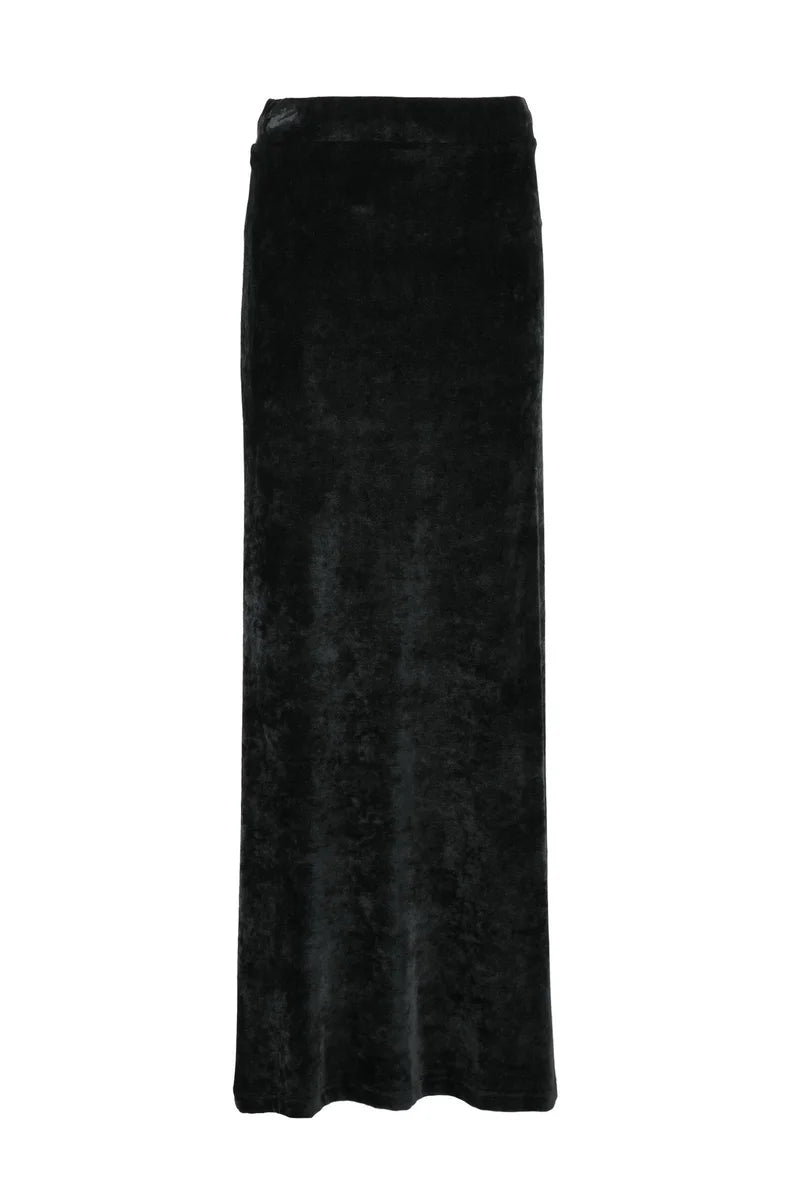 Balenciaga Gonna Velluto - Nero