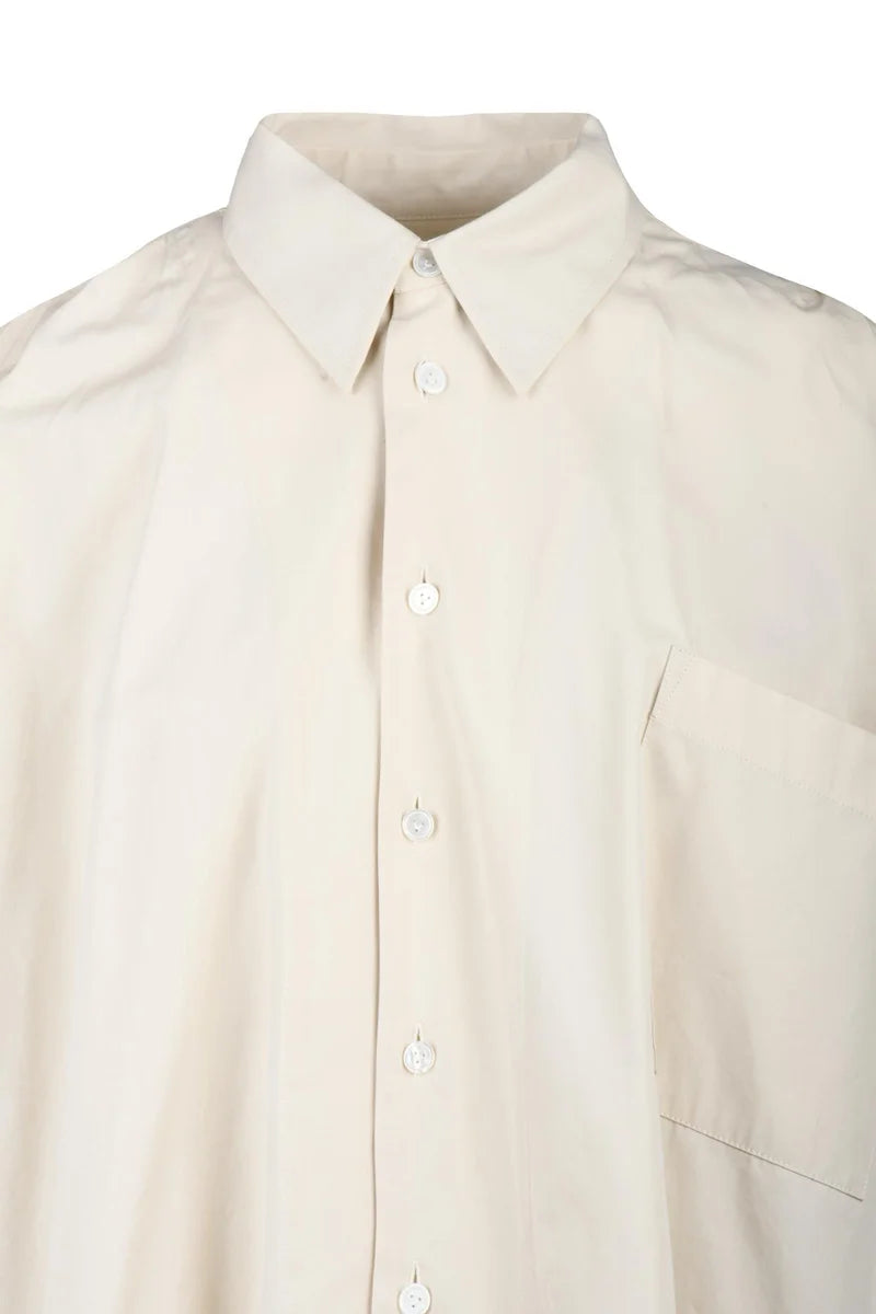 Bottega Veneta Camicia Over Cotone/Viscosa - Beige