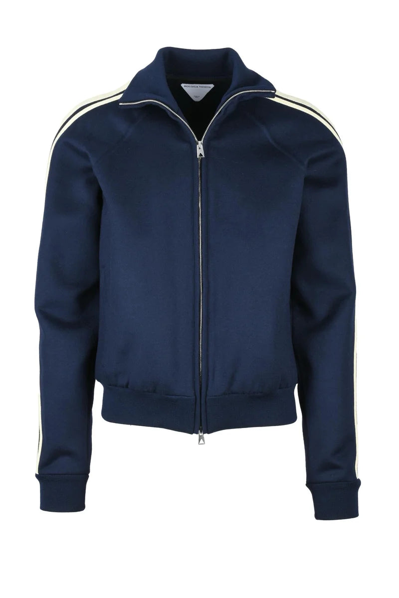 Bottega Veneta Giubbotto Panno - Blu
