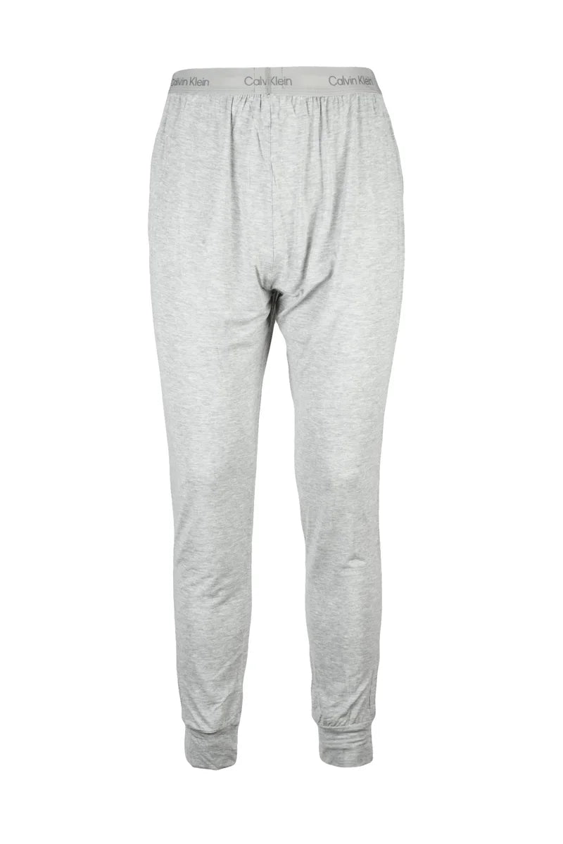 Calvin Klein Pigiama Jogger Modal Elastan - Grigio Chiaro