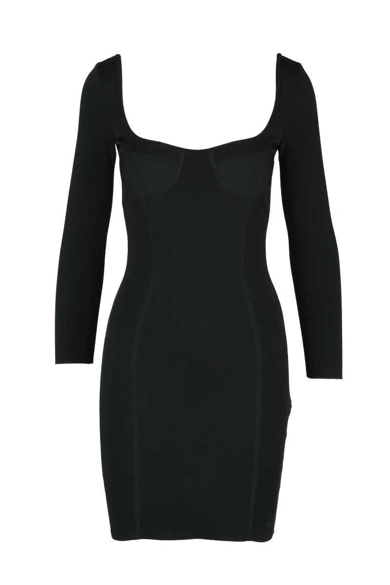 Celine Abito Tubino Elasticizzato - Nero