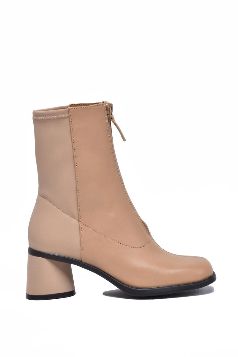 Camper Stivaletto Kiara Pelle - Beige