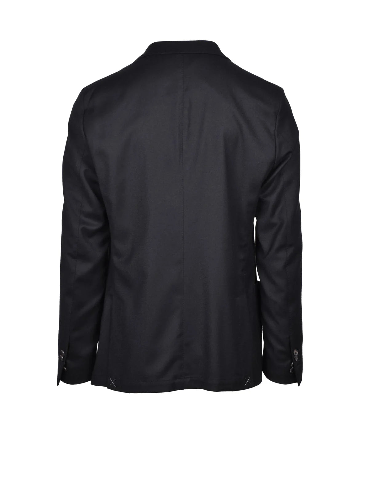 Corneliani Giacca Stondata Lana Vergine - Nero