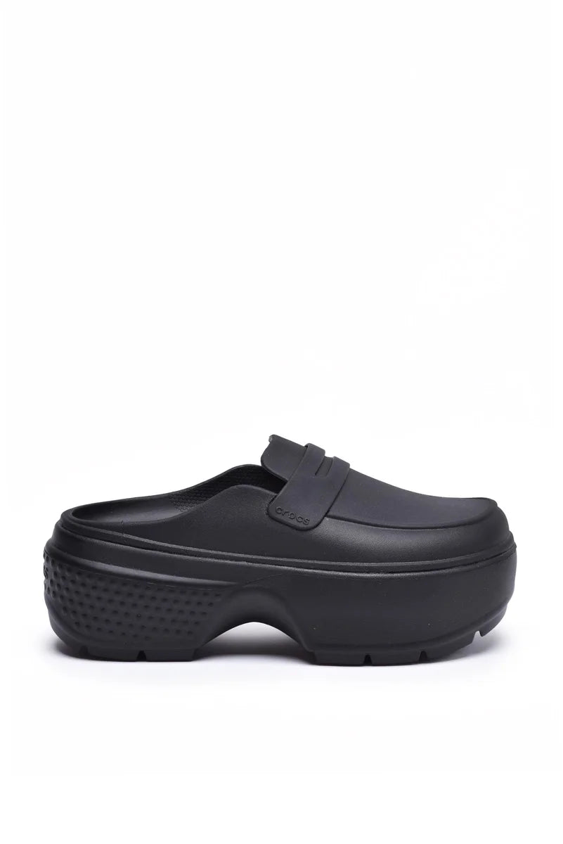 Crocs Sandalo Ciabatta Gomma - Nero