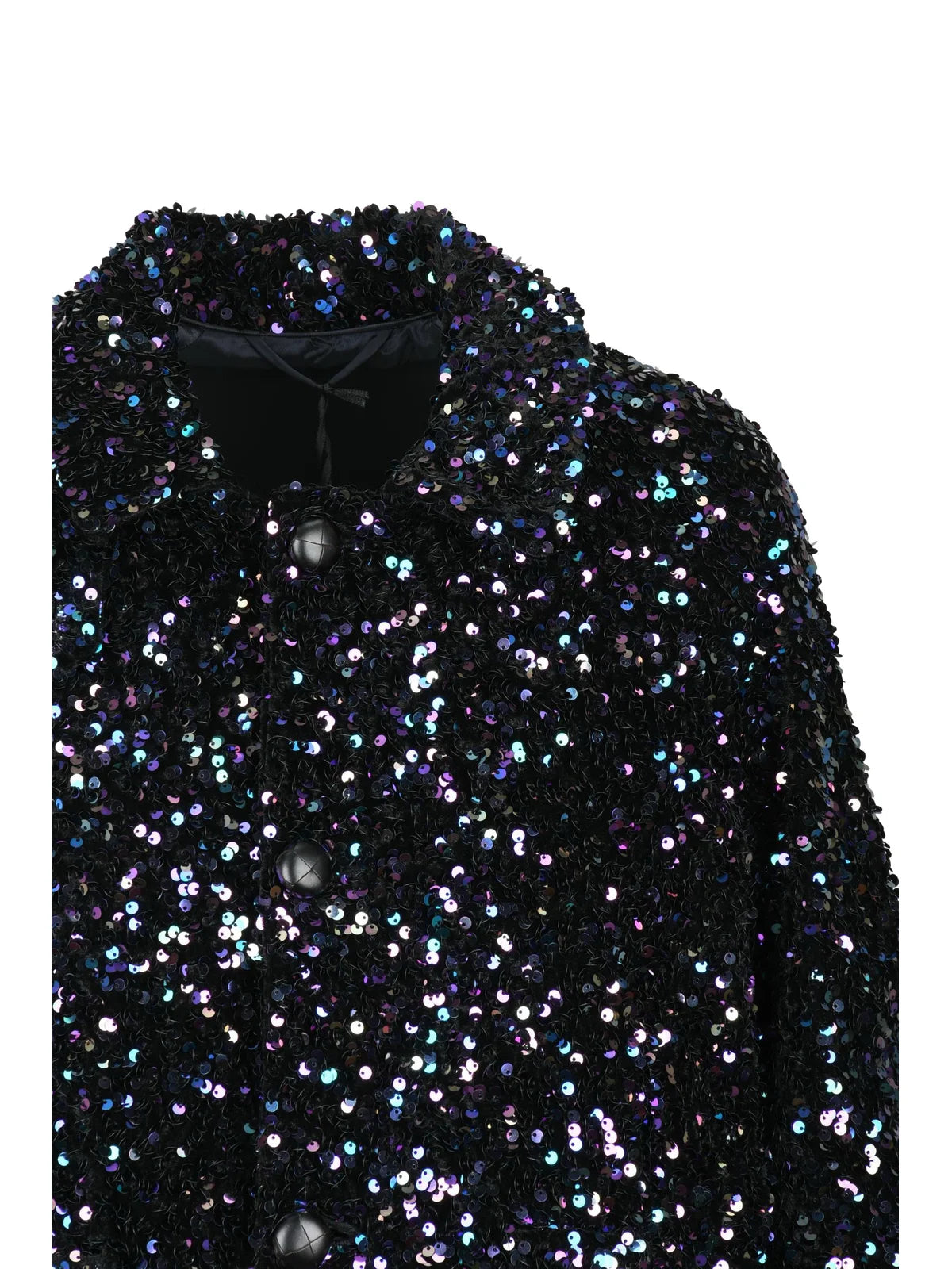C.d.s.blaze Milano Cappotto Paillettes - Nero