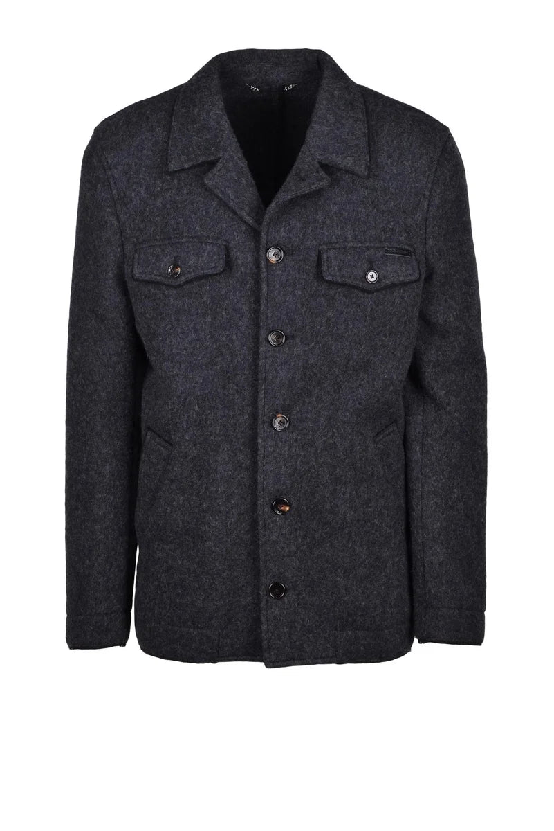 Dolce & Gabbana Cappotto in Lana - Grigio