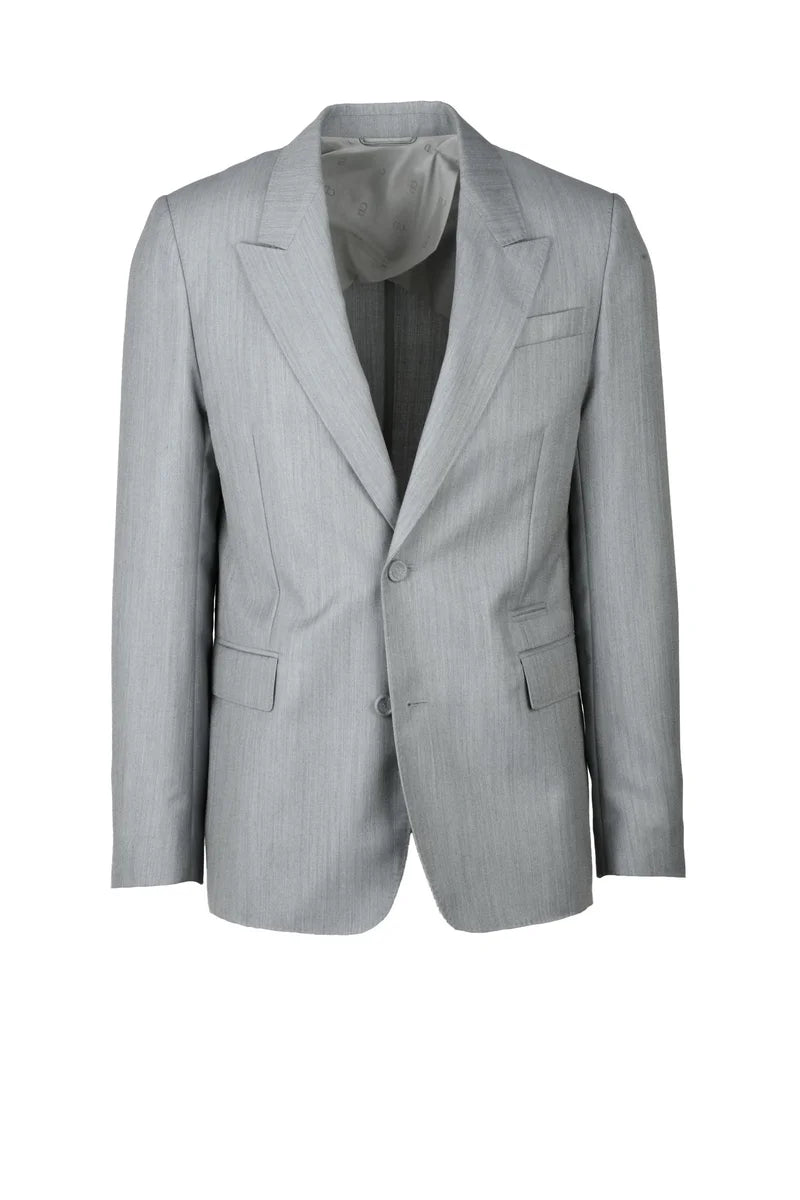 Dior Giacca Lana Mohair - Grigio Chiaro