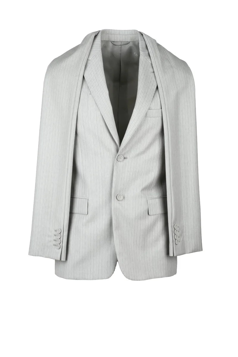 Dior Gilet in Lana - Grigio Chiaro