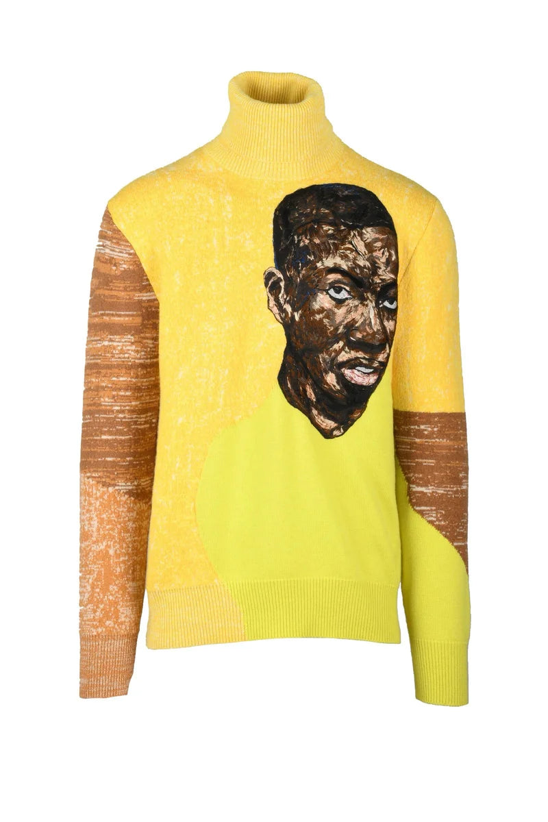 Dior Maglione Girocollo in Cashmere - Giallo