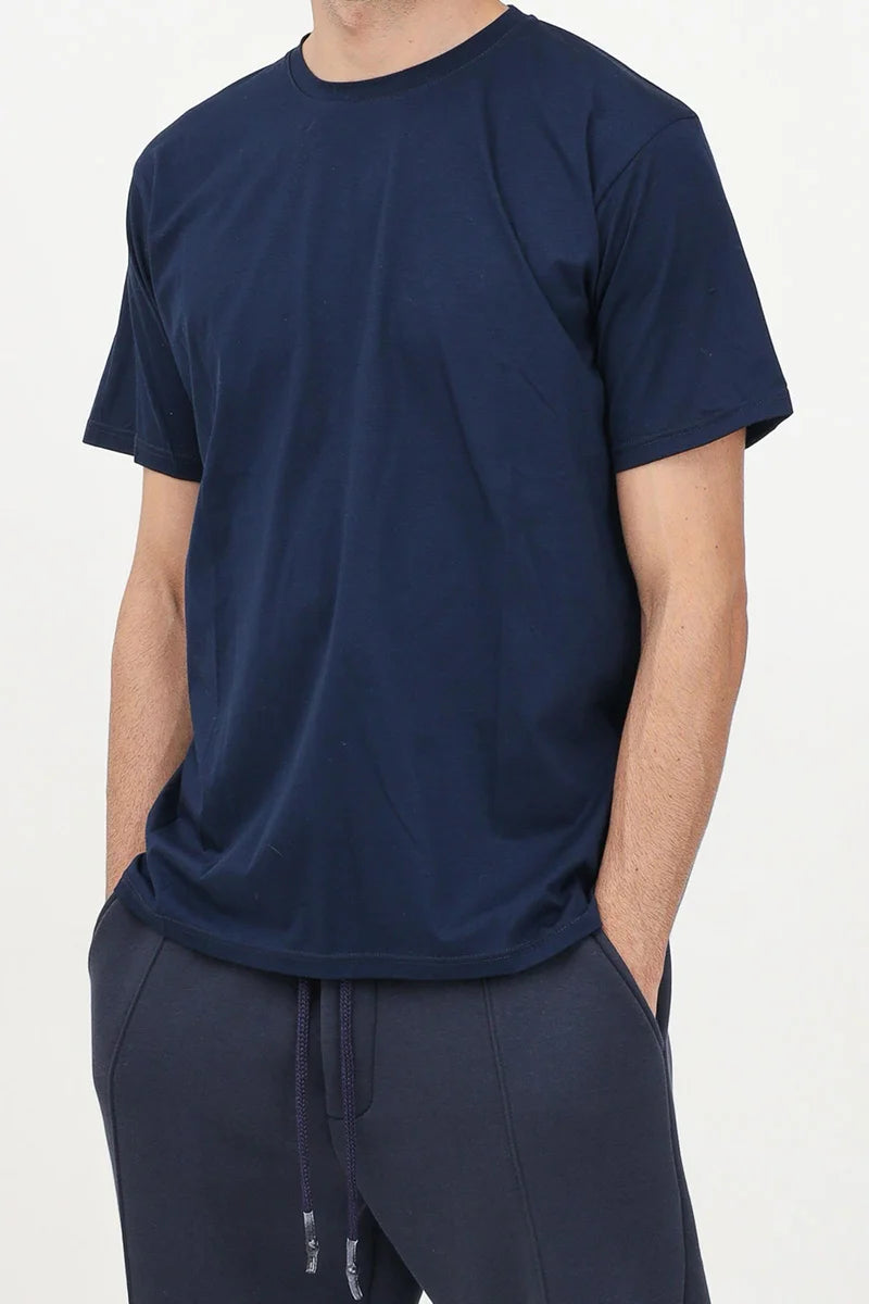 D. Rodriguez Cotton T-shirt - Blue