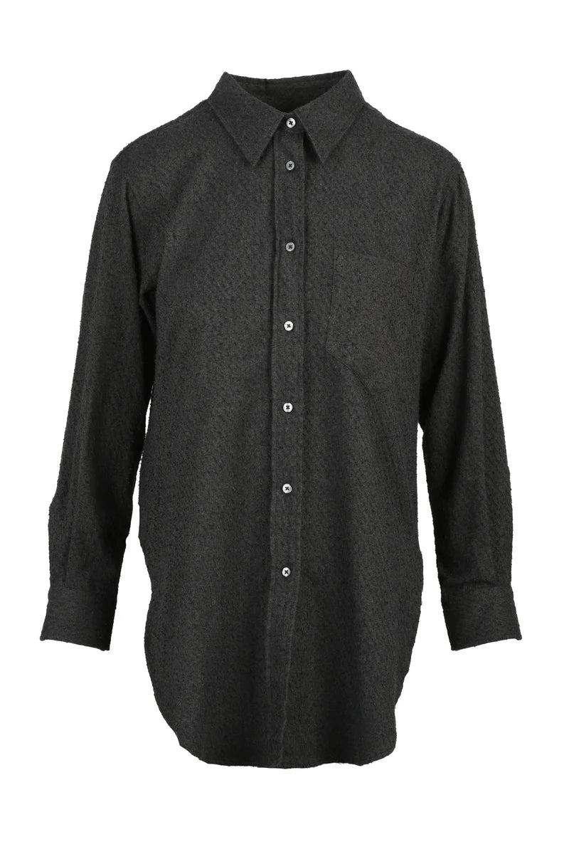 Deuxieme Camicia Cotone - Brown/Blue