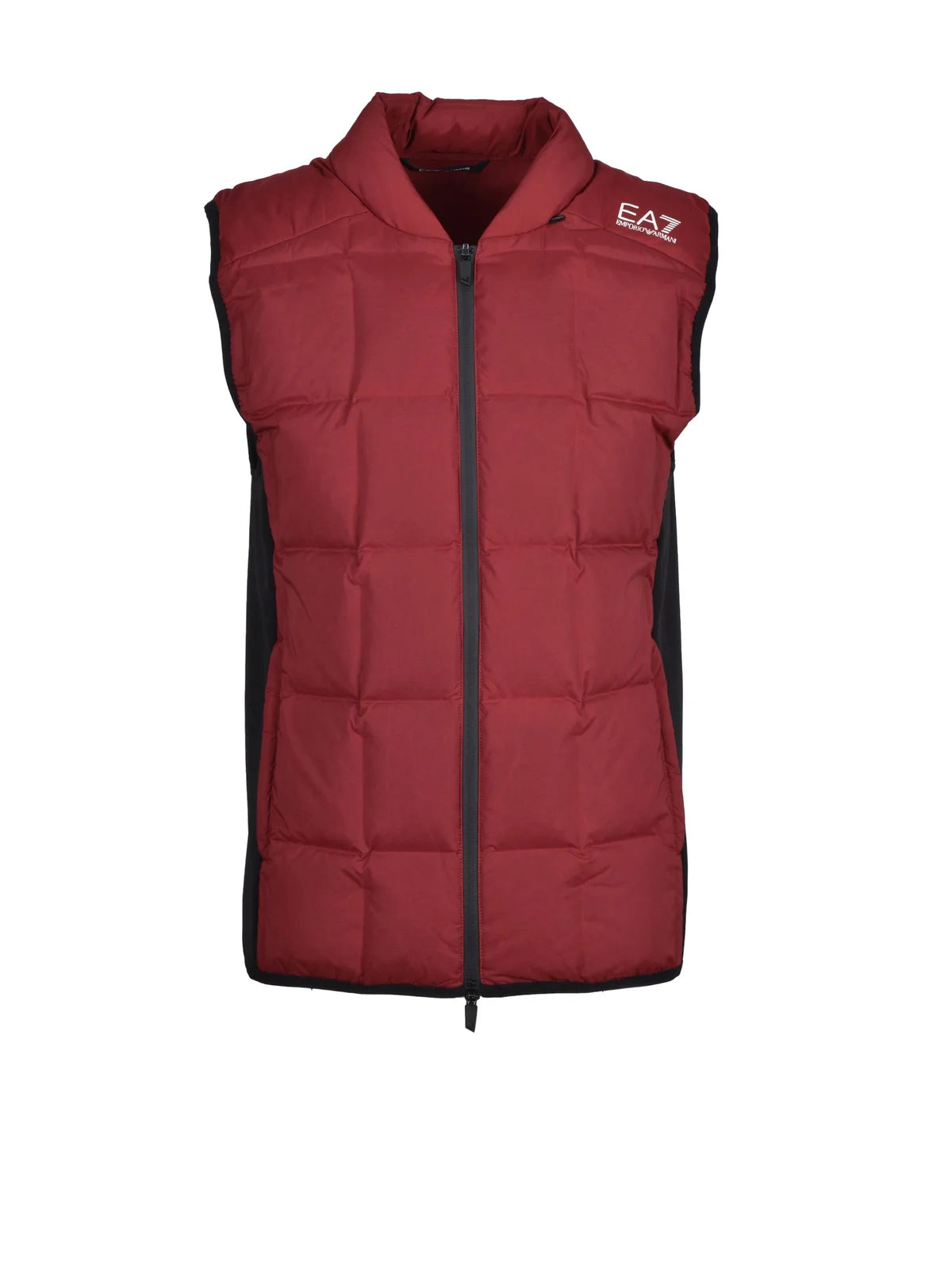 Ea7 Emporio Armani Smanicato Zip - Nero/Bordeaux