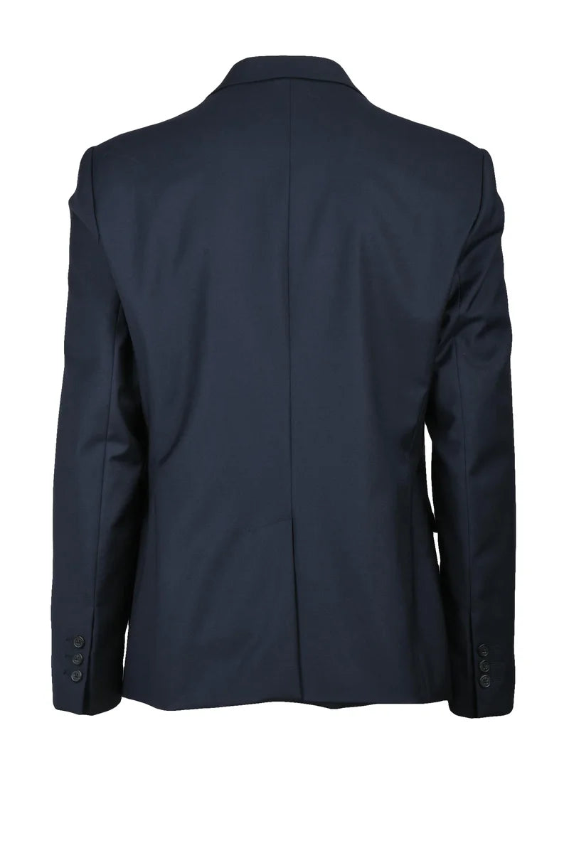 Emporio Armani Giacca in Lana Vergine - Blu