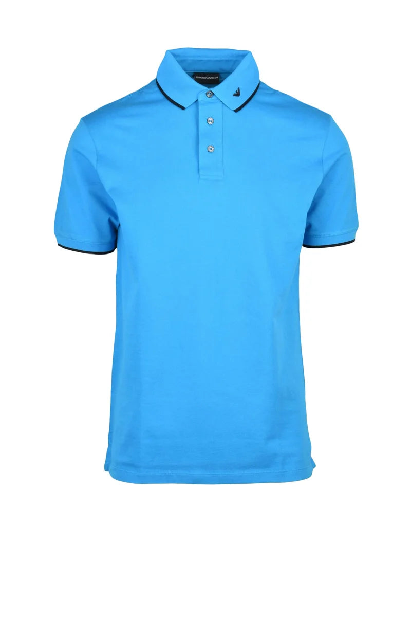 Emporio Armani Polo Cotone - Turchese