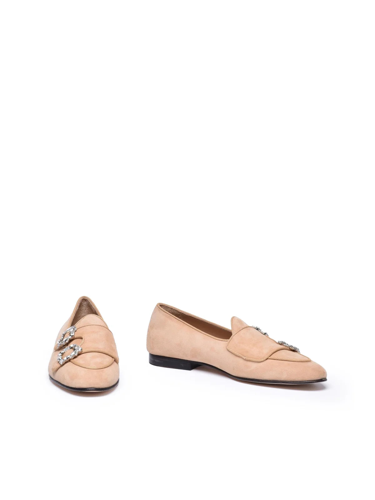 Edhen Mocassino Suede Cuoio - Beige