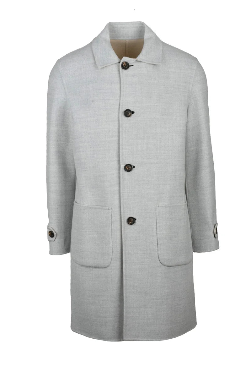 Eleventy Cappotto Leggero - Grigio Chiaro