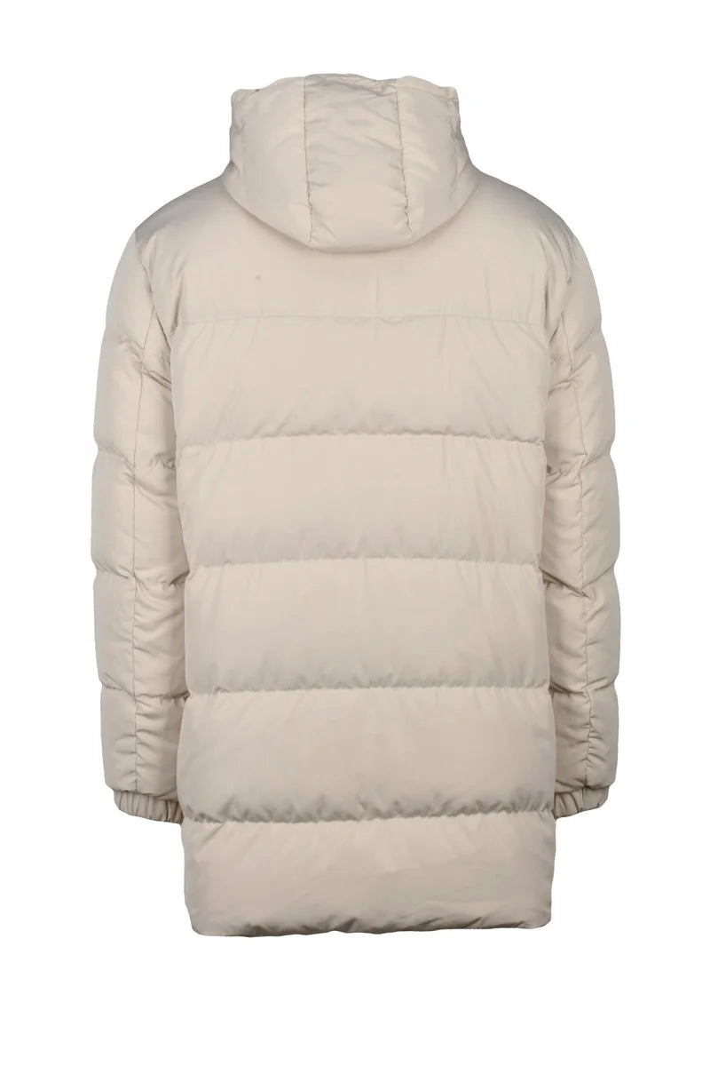 Eleventy Piumino Lungo Poliestere - Beige