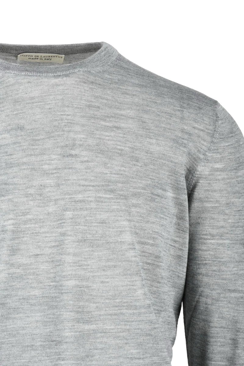 Filippo De Laurentiis Maglia Girocollo - Grigio Topo