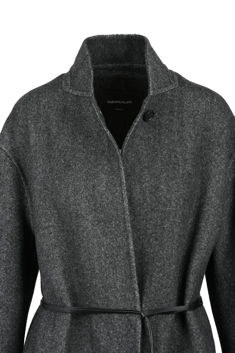 Fabiana Filippi Cappotto Lana - Grigio
