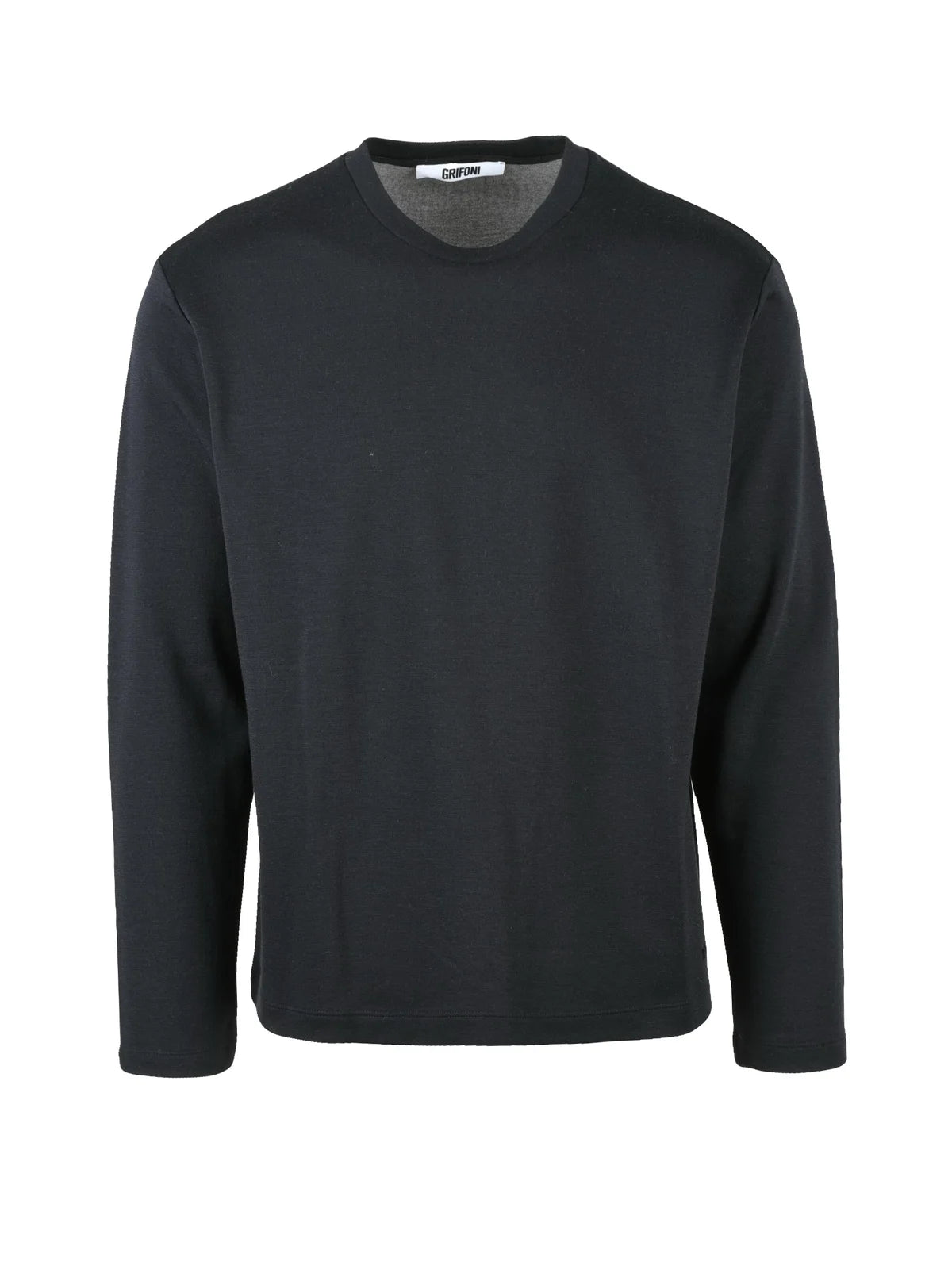 Grifoni Felpa Lana Cotone Poliammide Sottogiacca - Nero
