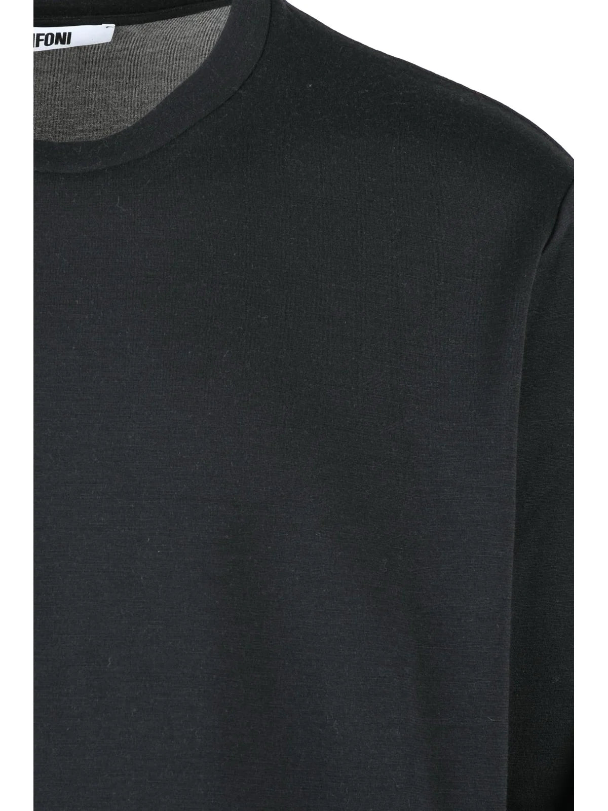 Grifoni Felpa Lana Cotone Poliammide Sottogiacca - Nero