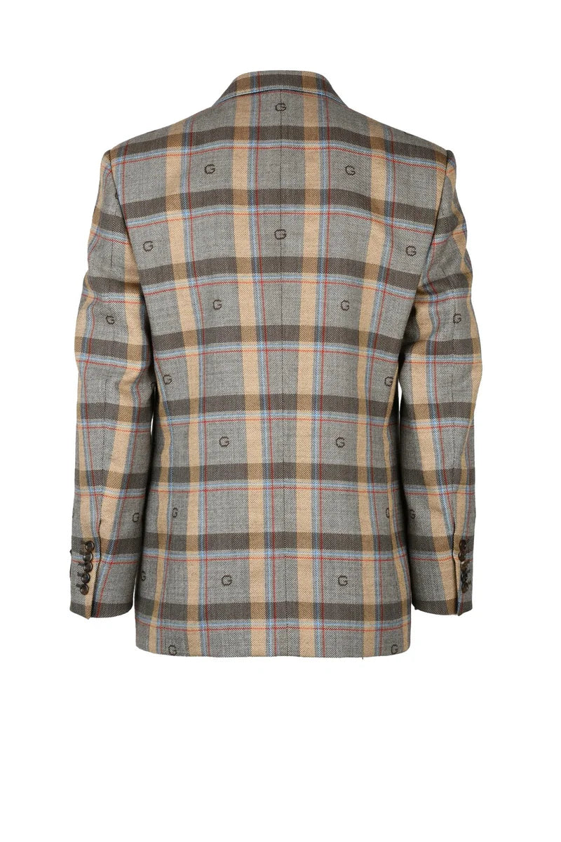 Gucci Giacca Doppiopetto Lana - Marrone