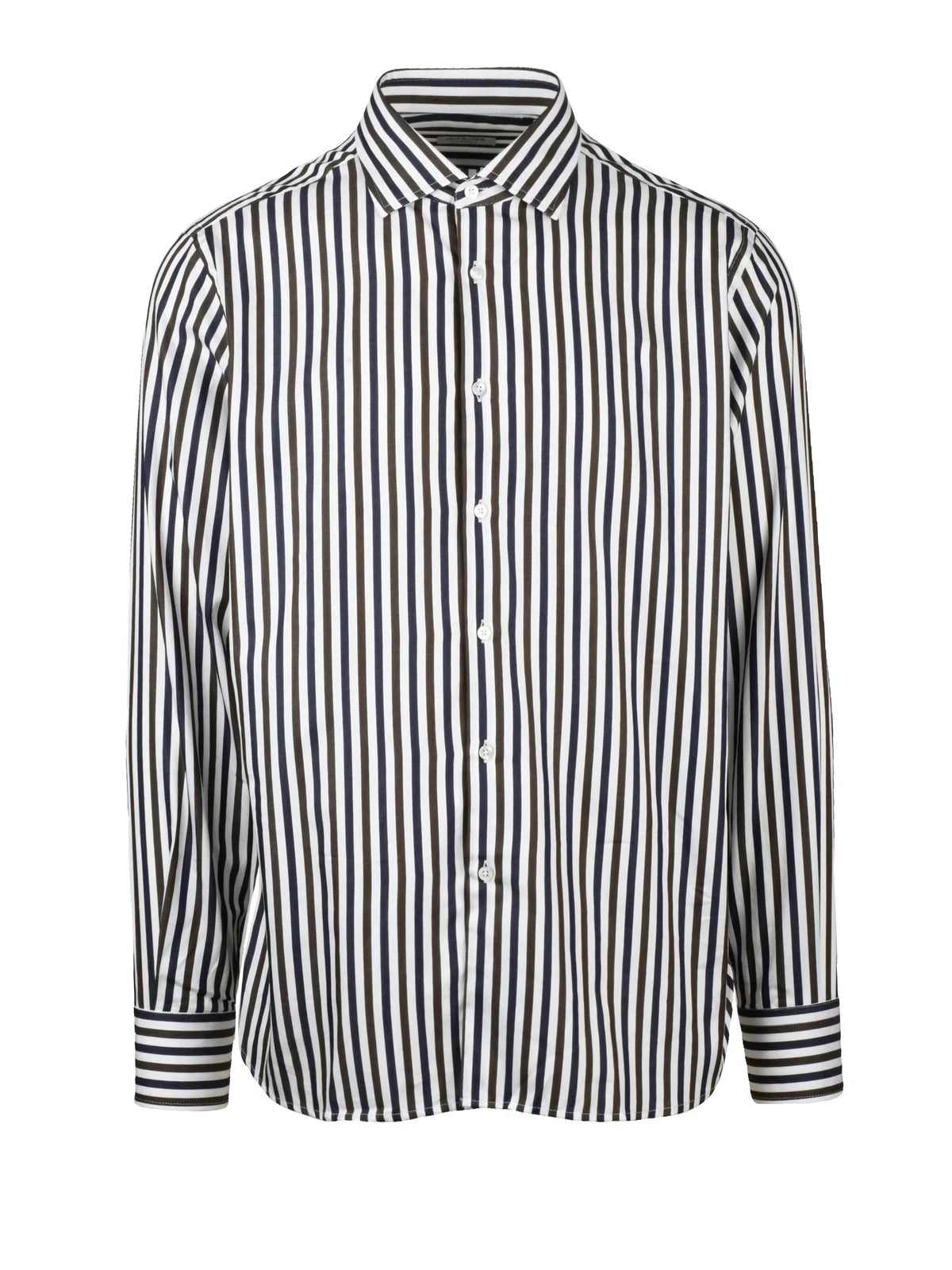 Guy Rover Camicia Cotone - Bianco/Blu