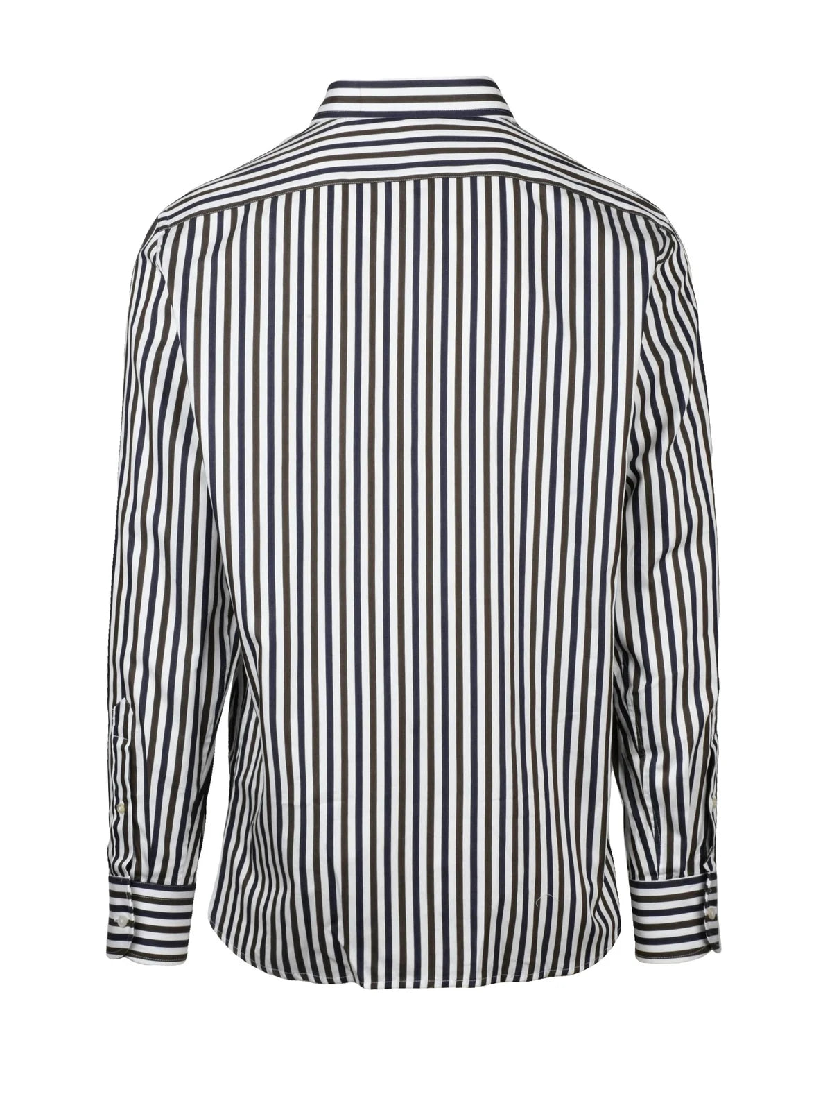 Guy Rover Camicia Cotone - Bianco/Blu