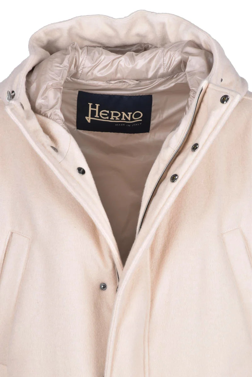 Herno Giaccone Cashmere Bianco