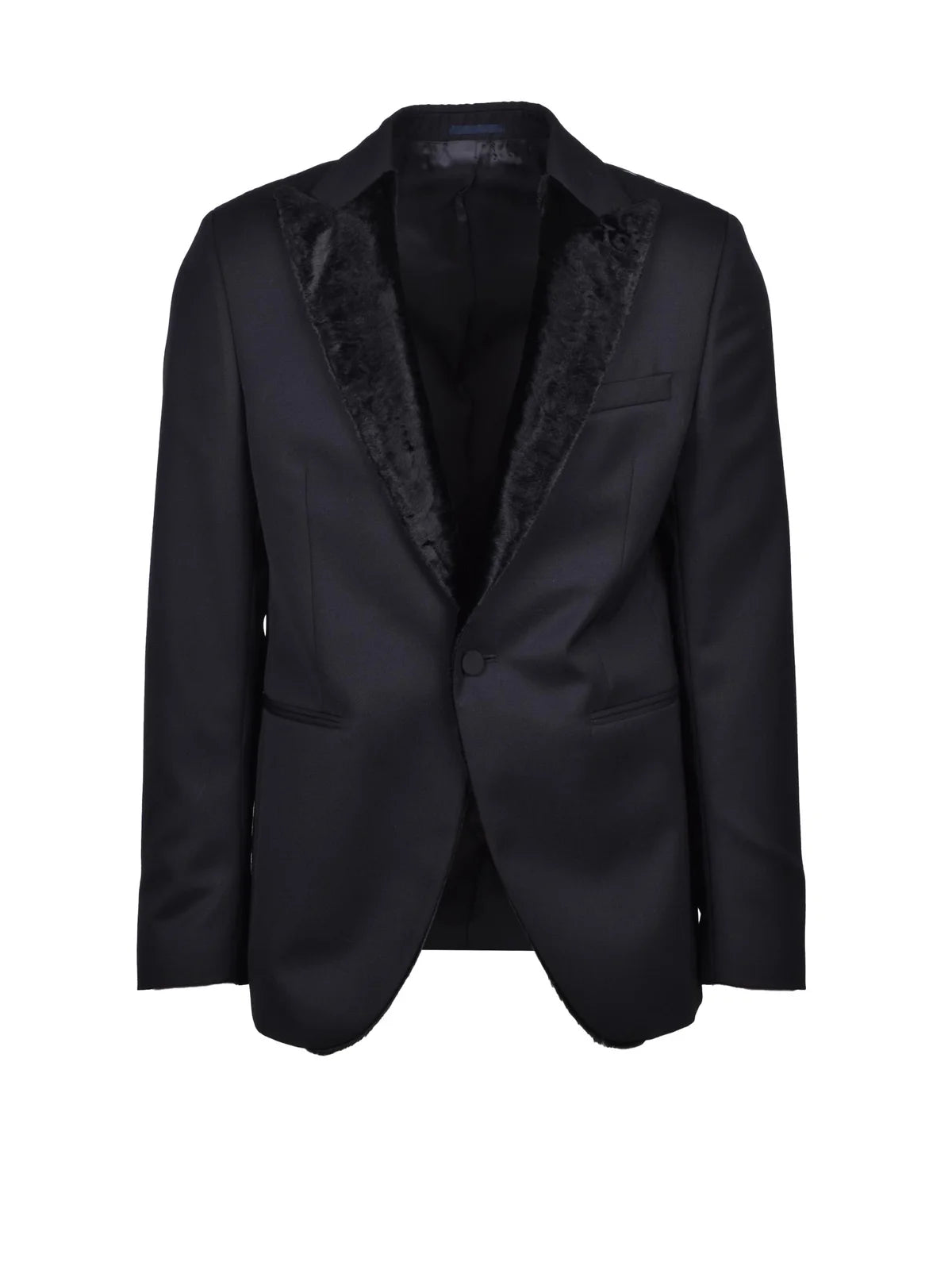 Michele Paoloni Giacca Smoking Velluto - Nero