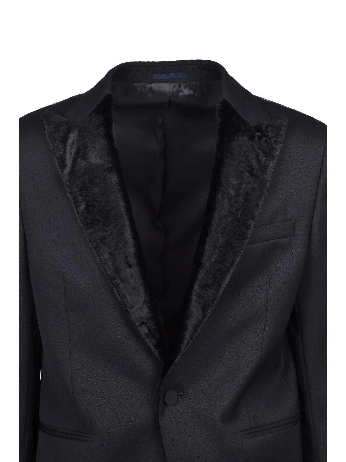 Michele Paoloni Giacca Smoking Velluto - Nero