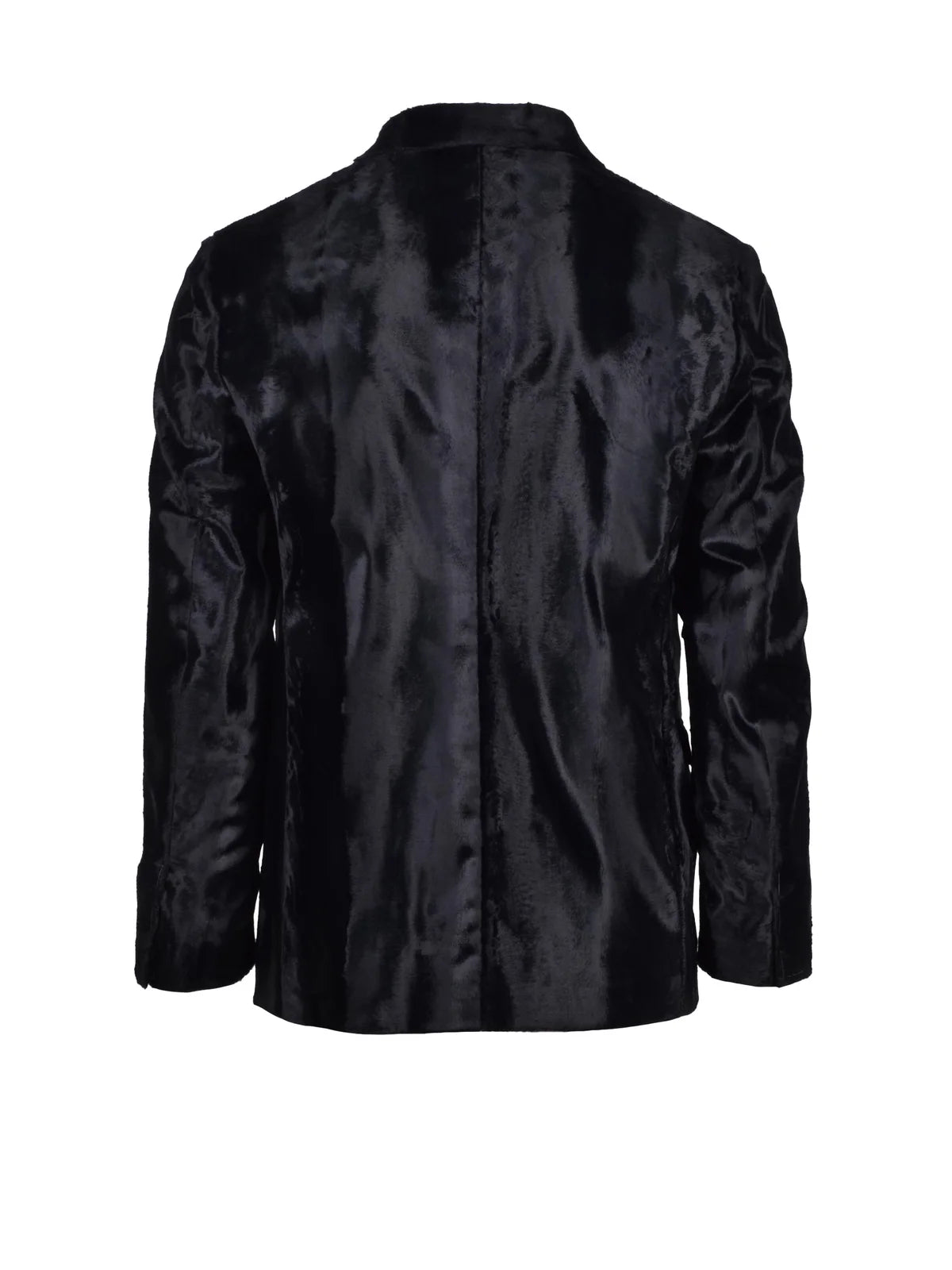 Michele Paoloni Giacca Velluto Viscosa Cotone - Nero