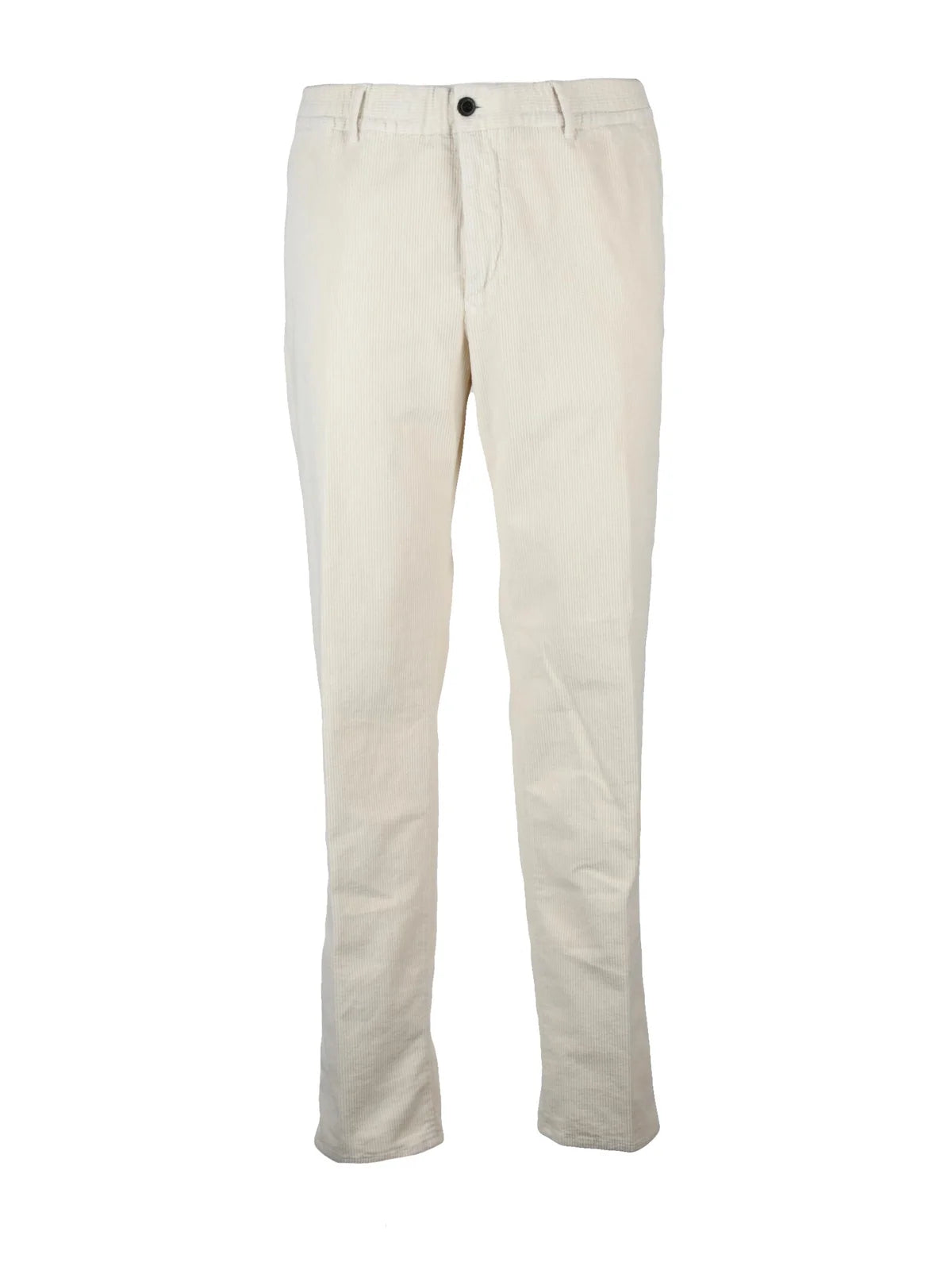 Incotex Pantalone Classico Velluto - Bianco