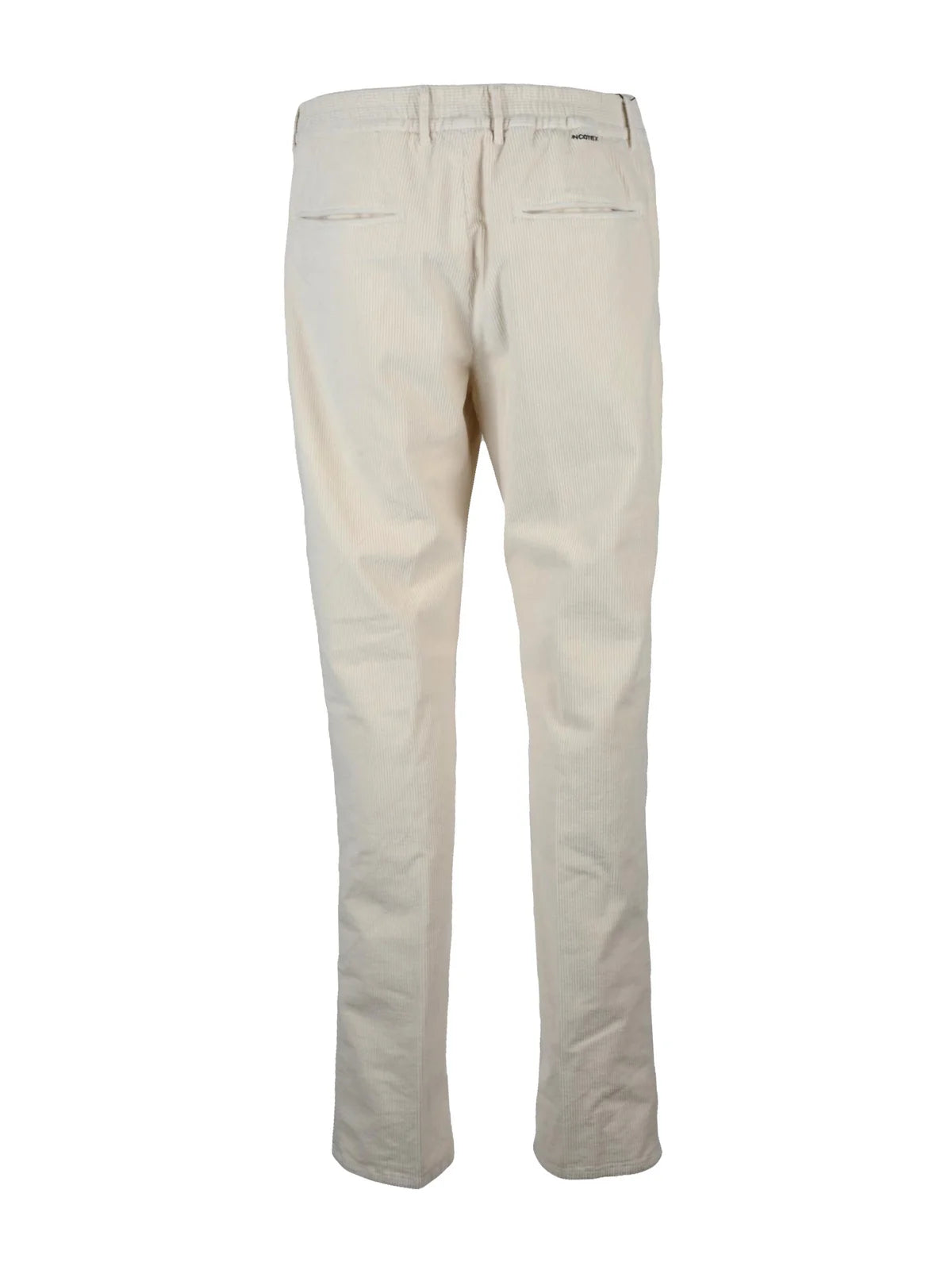 Incotex Pantalone Classico Velluto - Bianco