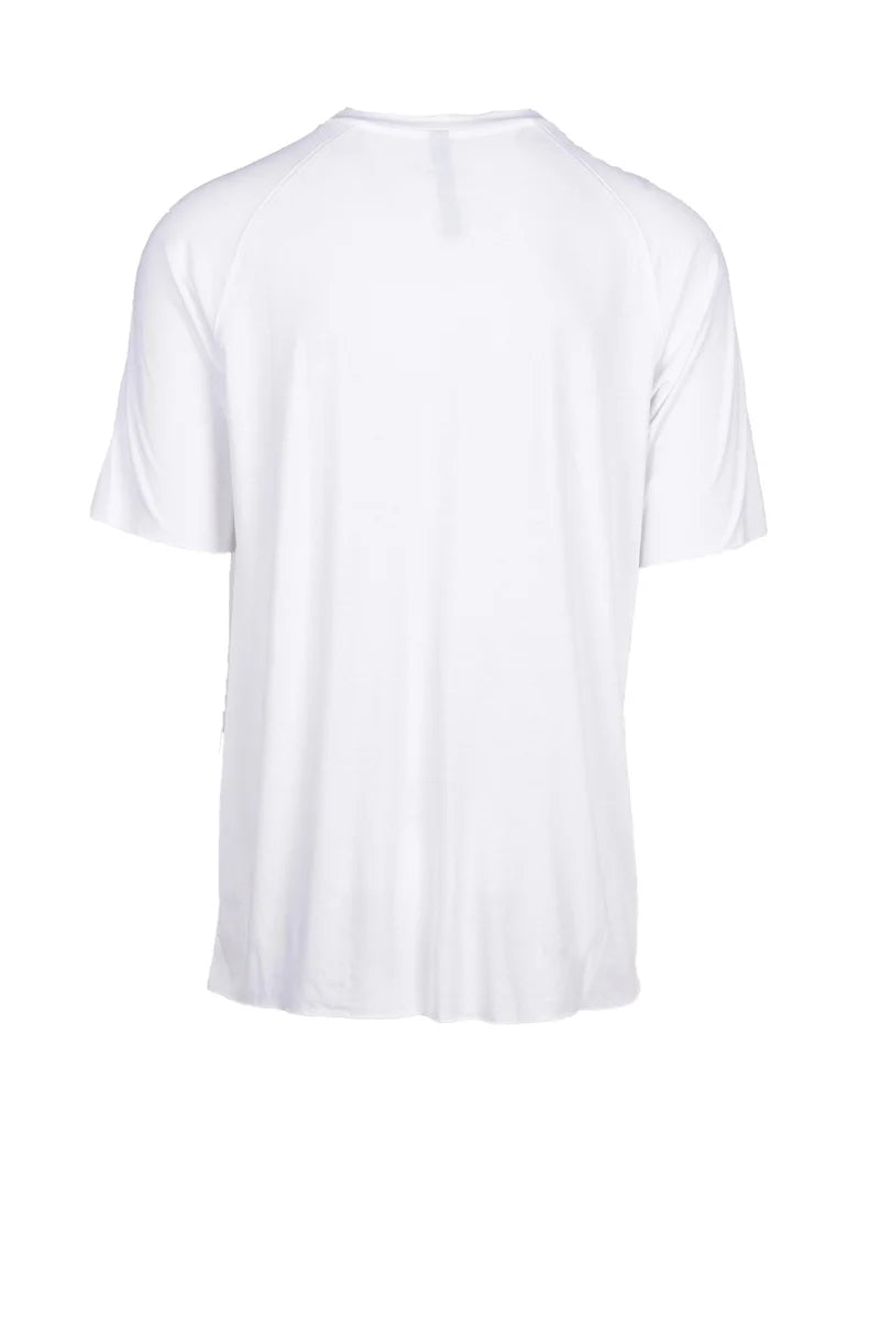 A.M.COUTURE T-shirt Viscosa Elastan - Bianco