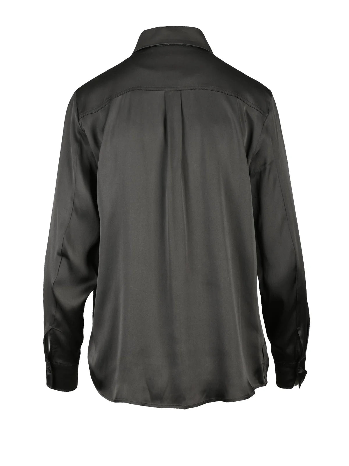 Marella Monochrome Camicia in Acetato e Seta - Marrone