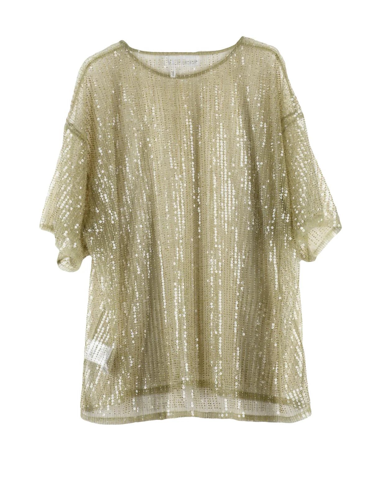 REMAIN Blusa Paillettes - Verde