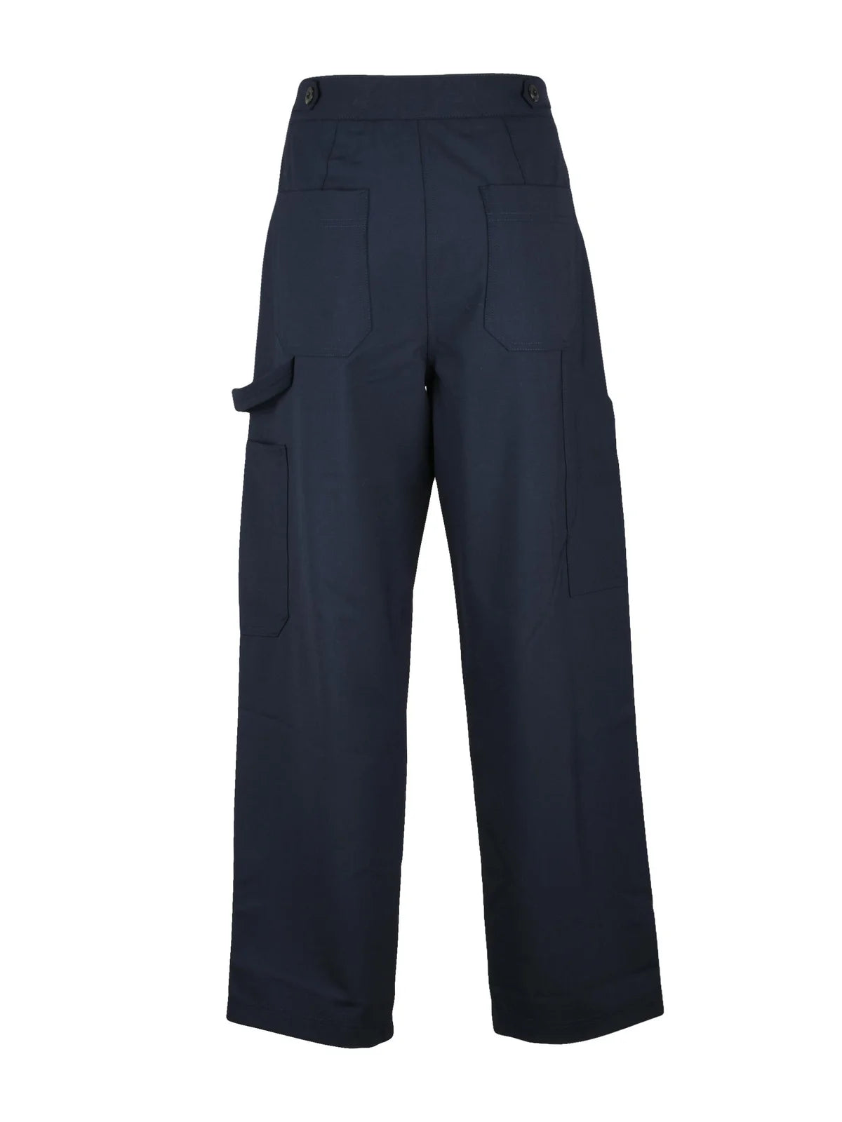 Marella Sport Pantaloni Boccale Gamba Larga - Blu