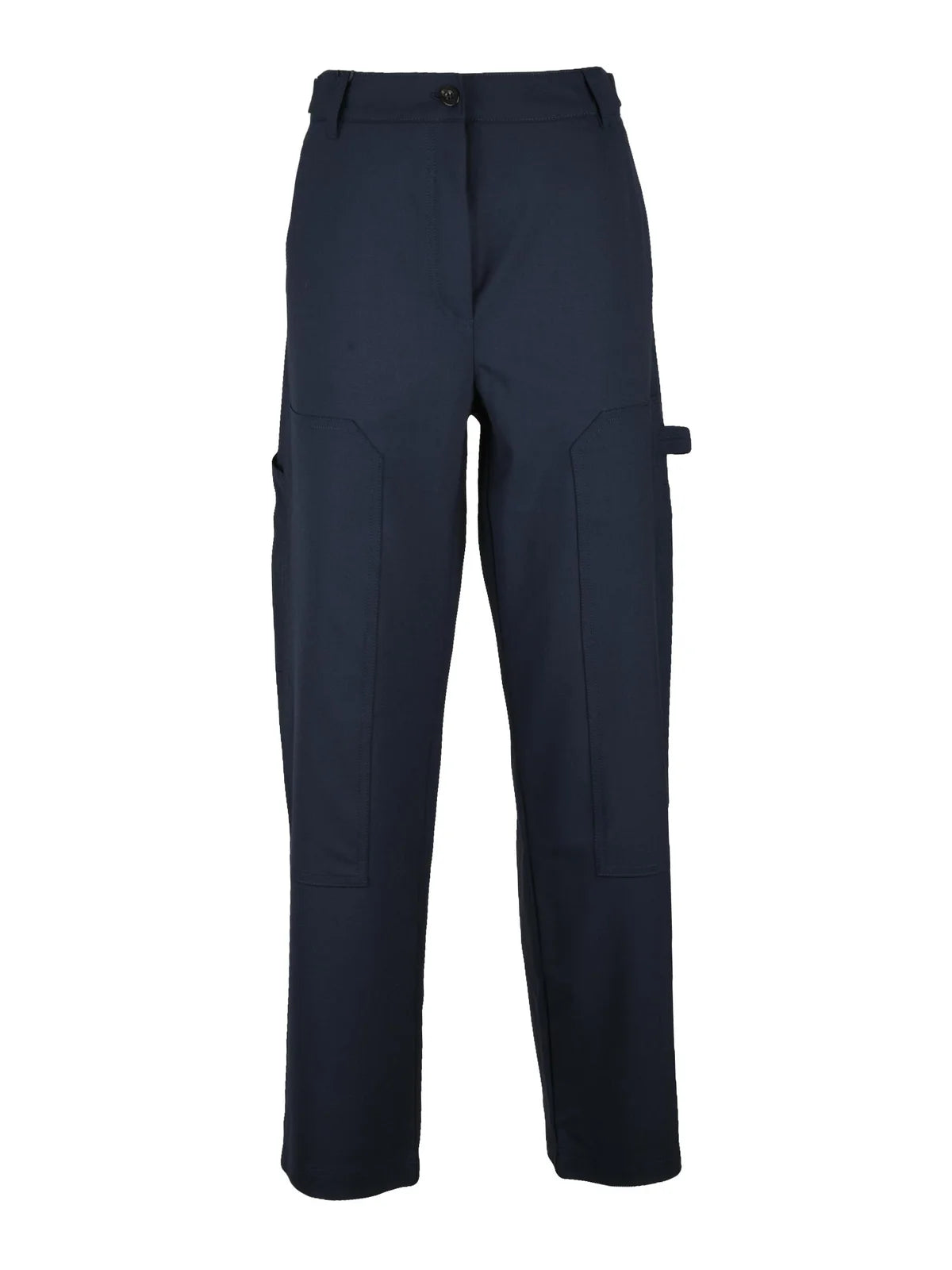 Marella Sport Pantaloni Boccale Gamba Larga - Blu